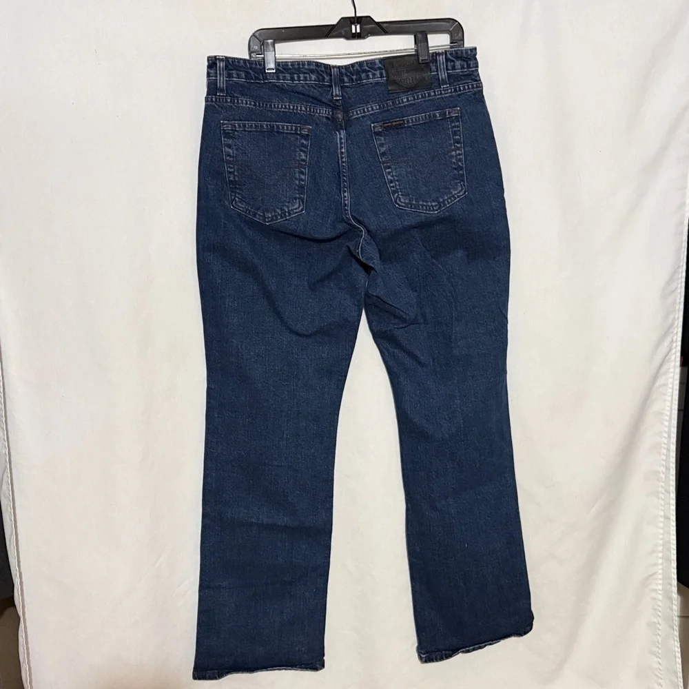 Harley-Davidson Woman’s Bootcut Jeans, Size 16L, NWOT, MAKE AN OFFER!!! - Picture 8 of 11